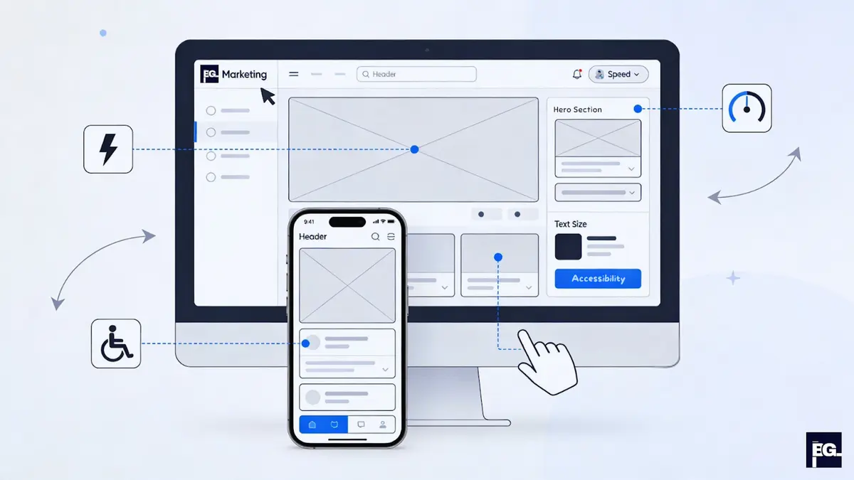 Optimize user experience in web design