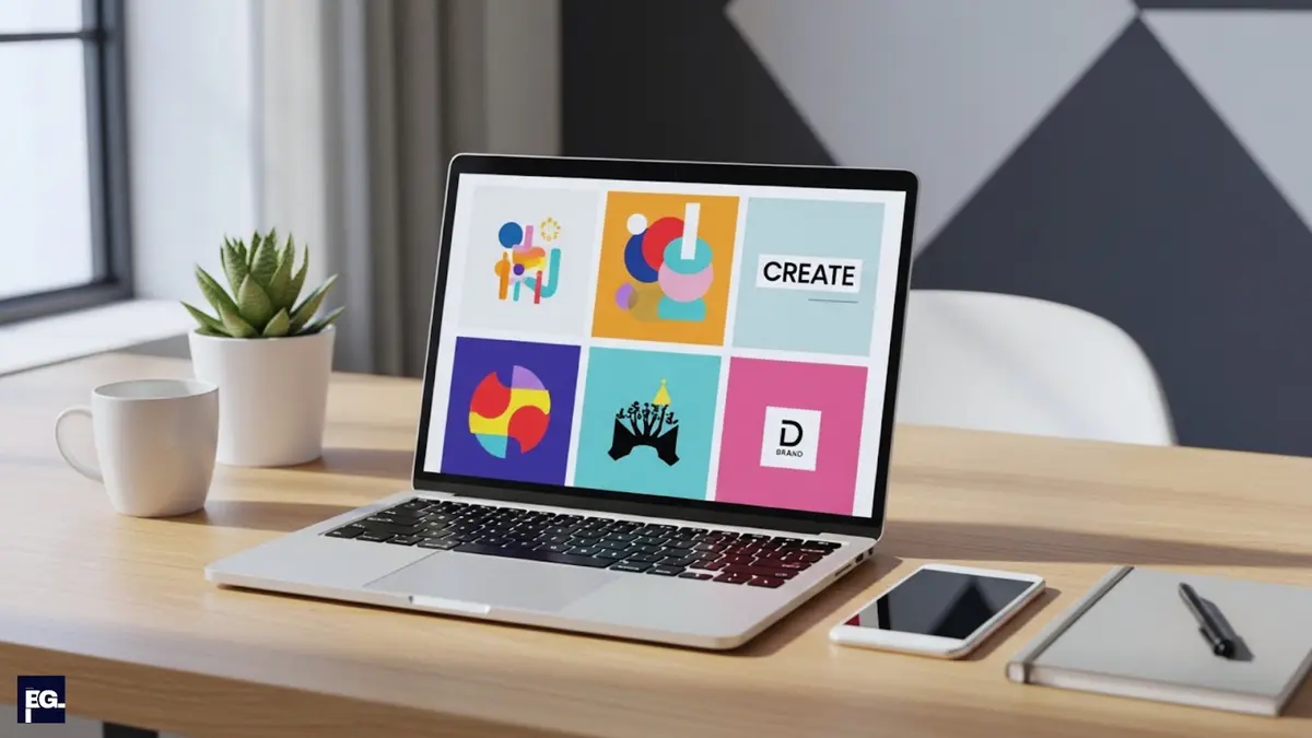 visual designing and graphics content